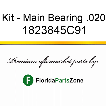 Kit - Main Bearing .020 1823845C91
