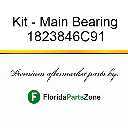 Kit - Main Bearing 1823846C91