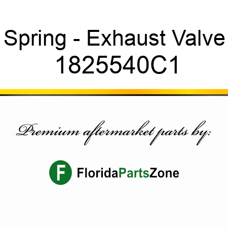 Spring - Exhaust Valve 1825540C1