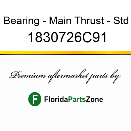Bearing - Main Thrust - Std 1830726C91