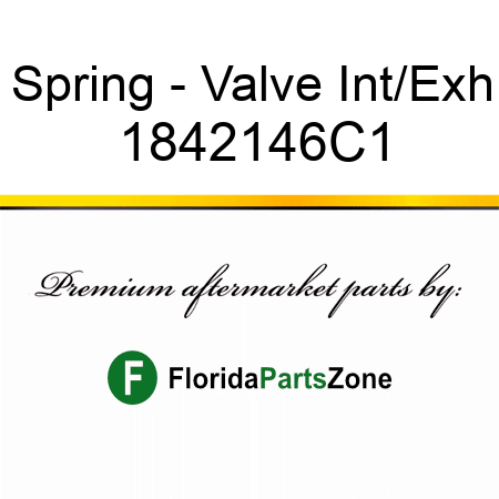 Spring - Valve Int/Exh 1842146C1