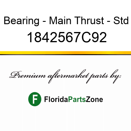 Bearing - Main Thrust - Std 1842567C92