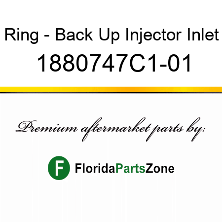 Ring - Back Up Injector Inlet 1880747C1-01