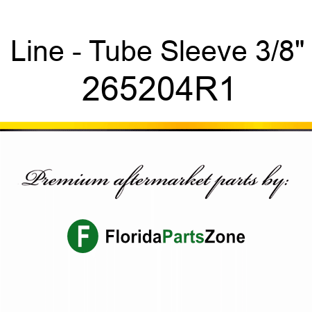 Line - Tube Sleeve 3/8