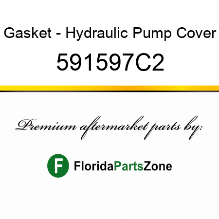 Gasket - Hydraulic Pump Cover 591597C2
