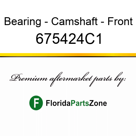 Bearing - Camshaft - Front 675424C1