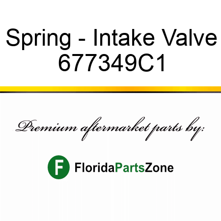 Spring - Intake Valve 677349C1