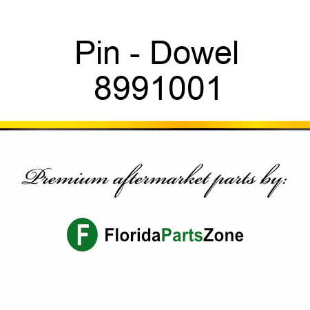 Pin - Dowel 8991001