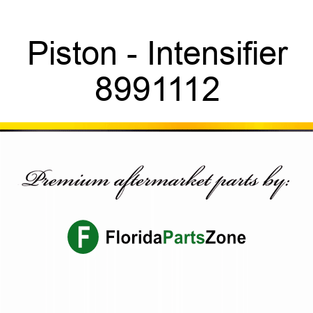 Piston - Intensifier 8991112