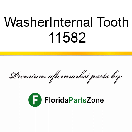 Washer,Internal Tooth 11582