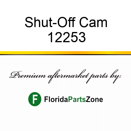 Shut-Off Cam 12253