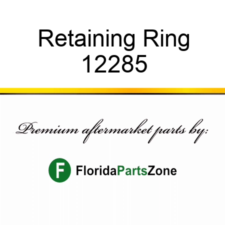 Retaining Ring 12285