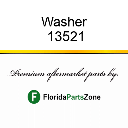 Washer 13521