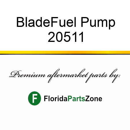 Blade,Fuel Pump 20511