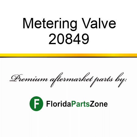 Metering Valve 20849