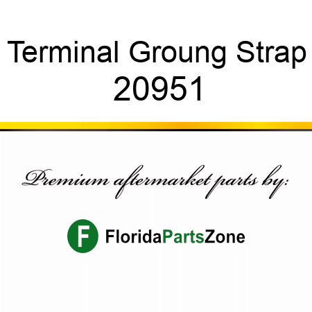 Terminal Groung Strap 20951