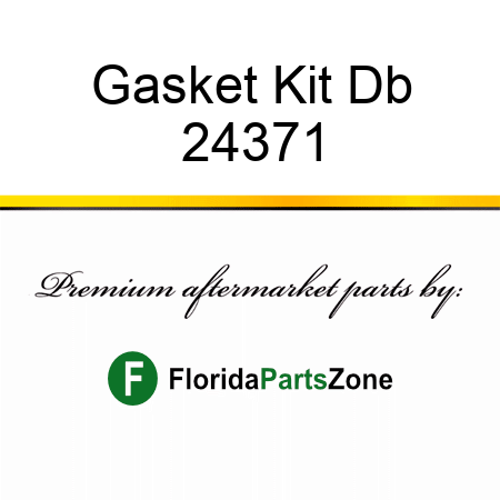 Gasket Kit, Db 24371