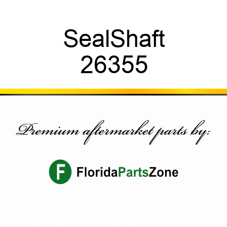 Seal,Shaft 26355