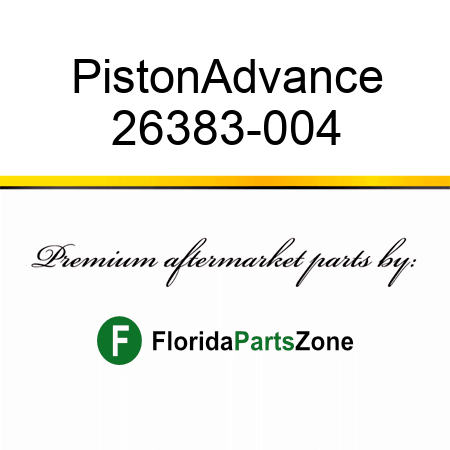 Piston,Advance 26383-004