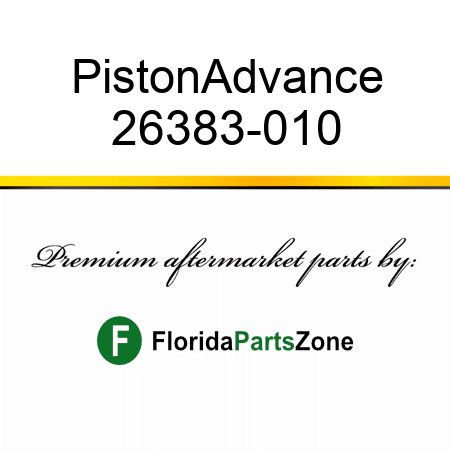 Piston,Advance 26383-010