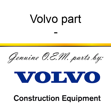 Volvo part -