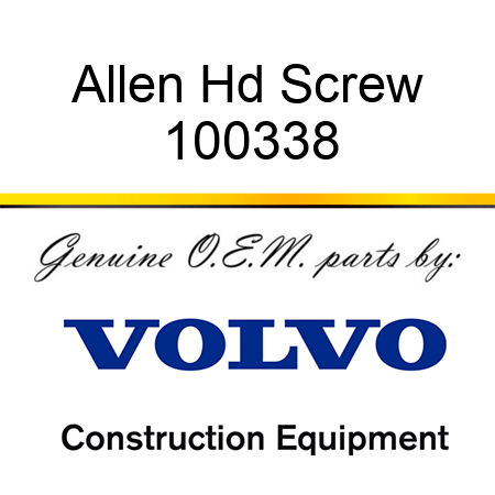 Allen Hd Screw 100338