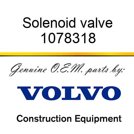 Solenoid valve 1078318