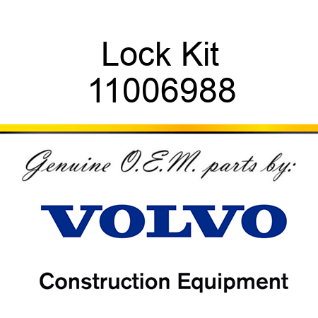 Lock Kit 11006988
