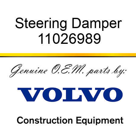 Steering Damper 11026989