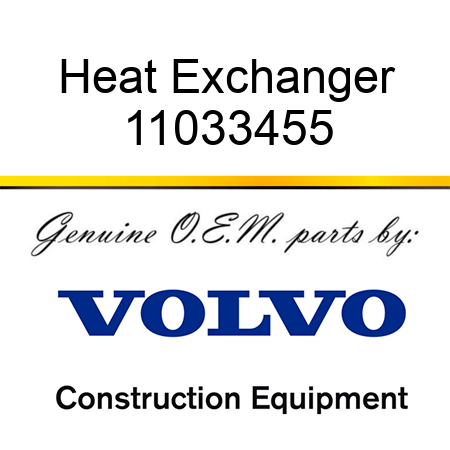 Heat Exchanger 11033455