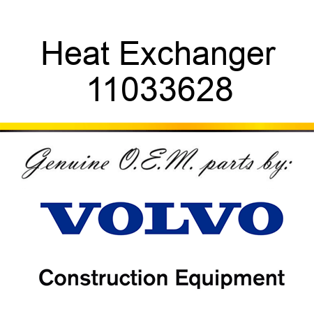 Heat Exchanger 11033628