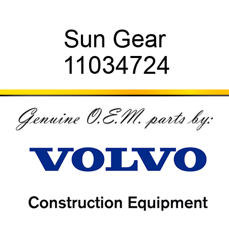 Sun Gear 11034724