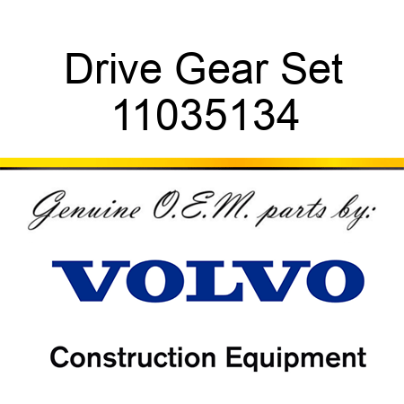 Drive Gear Set 11035134