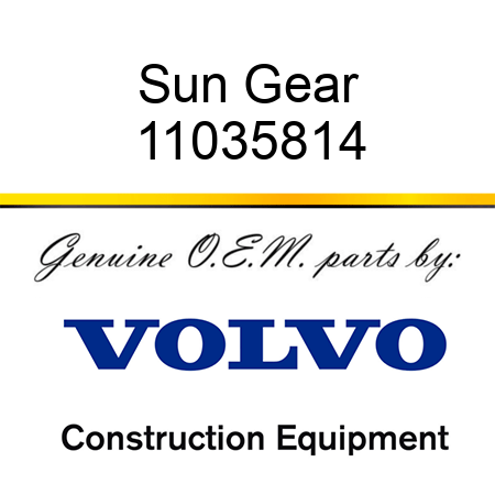 Sun Gear 11035814