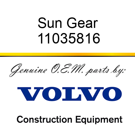 Sun Gear 11035816