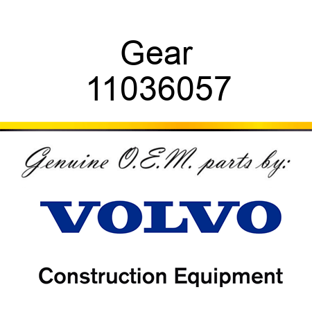 Gear 11036057