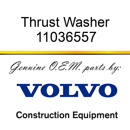 Thrust Washer 11036557