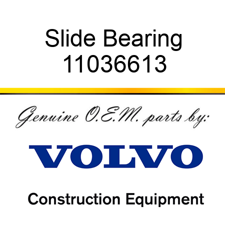Slide Bearing 11036613
