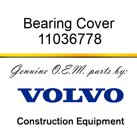 Bearing Cover 11036778