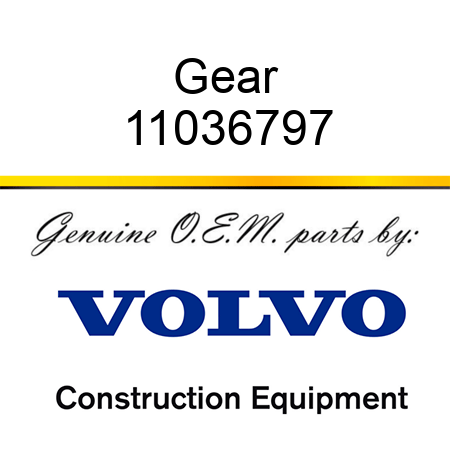 Gear 11036797