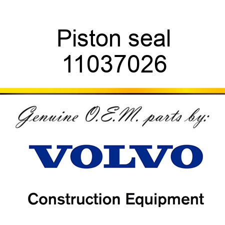 Piston seal 11037026