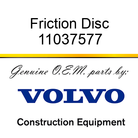 Friction Disc 11037577