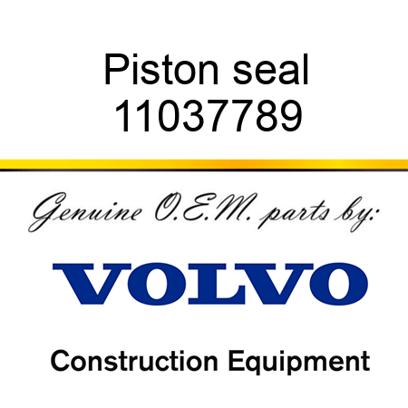 Piston seal 11037789