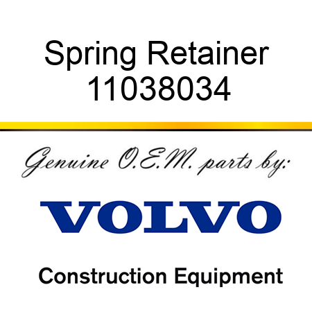 Spring Retainer 11038034
