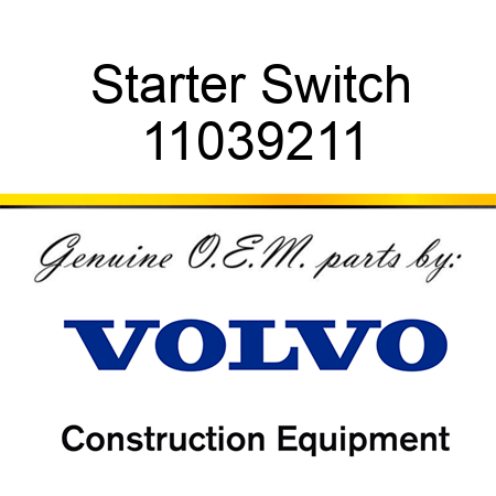 Starter Switch 11039211