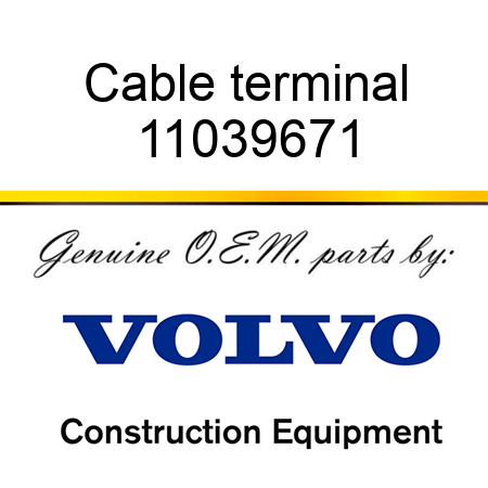 Cable terminal 11039671