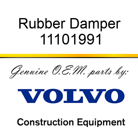 Rubber Damper 11101991