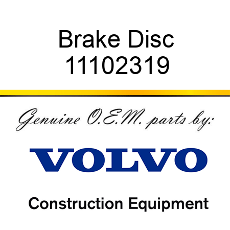 Brake Disc 11102319