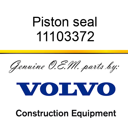 Piston seal 11103372