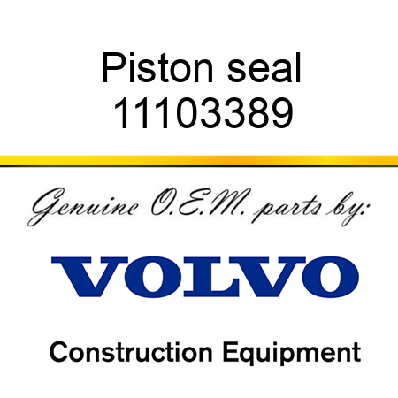 Piston seal 11103389